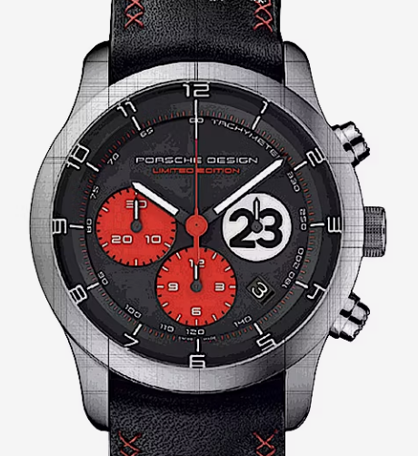 Porsche Design Dashboard P'6612 6612.11.48.1234 Replica Watch